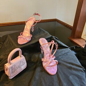 Aldo Barbie Heels and Microbag